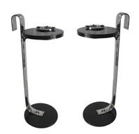 Pair of American Art Deco Smoke Stands  by Percival Goodman for the McKay Company